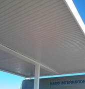 Complete new steel structure for CALTEX service station in Athlone.