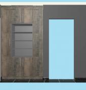 Build in cupboard design