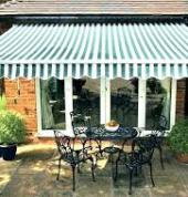 Beautiful Fold Arm Awning, great sun protection