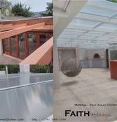 Private Residence, Constantia. Providing effective cover over this entertainment area enabling its use all year round...