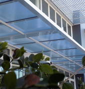 Suspended Canopy, Shoprite Head Office. Let the natural light in..