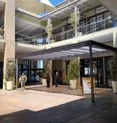 Pergola completed at Seaside Village, Big Bay utilizing 18mm Sunpal