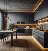 Charcoal kitchen