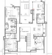 House N- The Hills Space planning