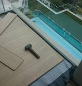 Honey Oak Laminate Installation