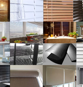 Rollers, Basswood Venetian, Vertical, Double Rollers, Aluminum and Bamboo