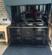 New gas Arga stove instillation