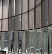 Large size motorized roller blinds