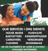 Edencare Nanny Agency and Cleaning Services Centurion Golf Estate Domestic Workers 1_small