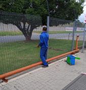 Fencing installations