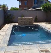 Swimming pool and Paving