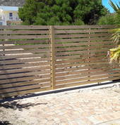 Pine Slat Fencing