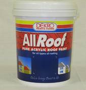 Allroof is a Co-Polymer Acrylic Roof Coating