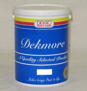 Dekmore is a Co-Polymer Acrylic  Matt Finish Coating for interior and exterior use
