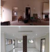 KITCHEN AND DINNING AREA ALL OPEN PLAN