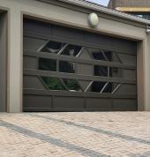 Custom made aluminium garage door
