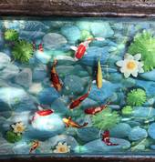 3D Floor design for outdoor use no mess and low maintenance