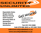 Security Unlimited Amanzimtoti Security Fencing & Gates