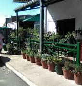 new paving tiled and balustrade installed