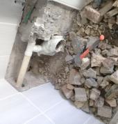 Fitting a new toilet