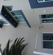 3 story building painted