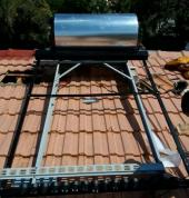 Solar geyser installation