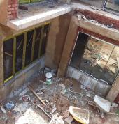 Folding and sliding door in new development