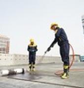 Bitumen Concrete Roof Waterproofing