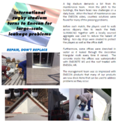 Stadium Waterproofing