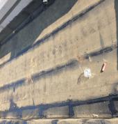 2. Fitted The shutter boards and do Torch on waterproofing