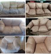 Upholstery Before and After