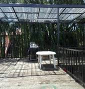 Car port on 2nd floor