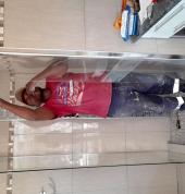 Shower glass installation