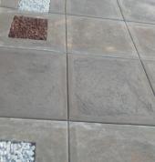 Block concrete paving with diffrent design