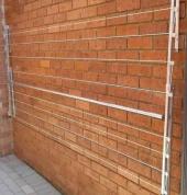 2 meters galvanized steel fold down with 8 lines cost R1600 supply and install plus 5years guarantee