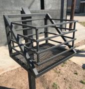 Bin bags outdoors storage cage