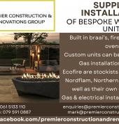 Braai, pizza oven & bespoke fireplace installation services