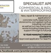 Specialist damp & waterproofing Services