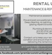 Professional maintenance & re-fresh services for rental units