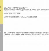 Estate & Property management companies serviced