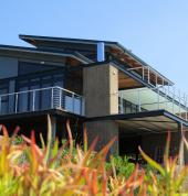 Heavy steel frame house