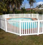 Closed Picket fencing - Pool fencing