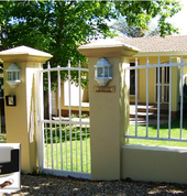 Electric locks for security gates