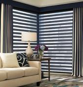 Double rollers/zebra blinds