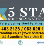 5 Star Waterproofing (Pty) Ltd Westmead Roof water proofing 1_small