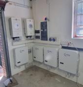 10 KW Sunsynk inverter with 20 KW Hubble lithium batteries