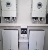 24 KW Sunsynk inverter and Sunsynk battery system
