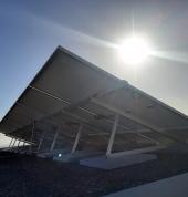 Part of 9 KW Solar PV array