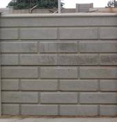 Large Brick Concrete Wall