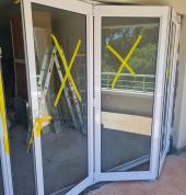 Aluminium Stack Door